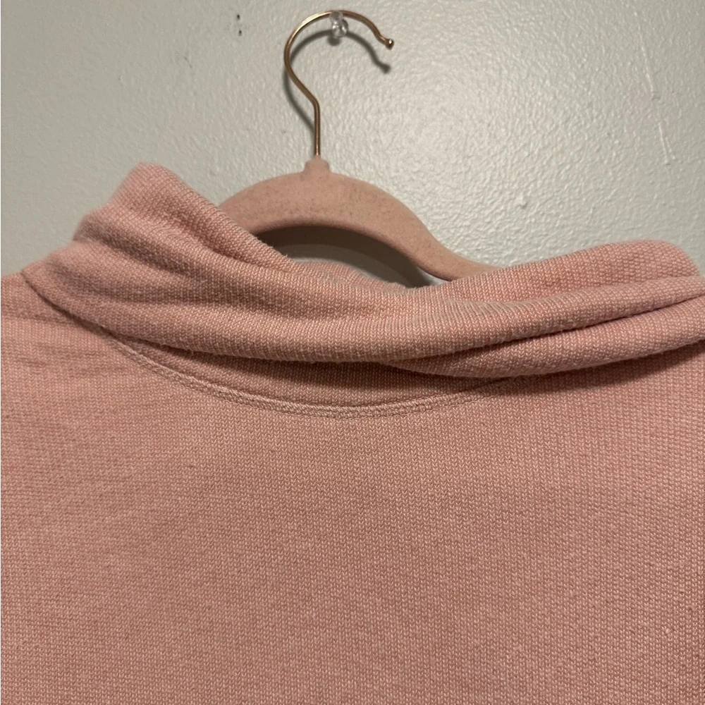 J. Crew Dusty Pink Cowl Neck Long Sleeve Sweater